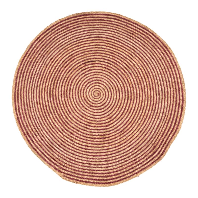 Superior Braided Jute Reversible Indoor Outdoor Area Rug