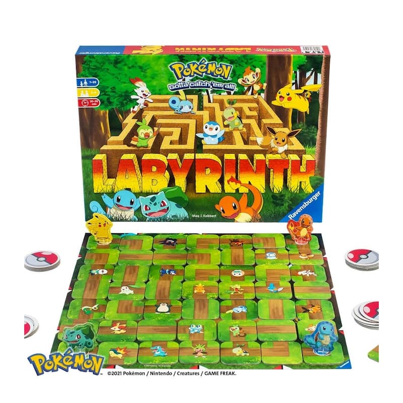 Ravensburger Pokemon Labyrinth Board Game - N/A