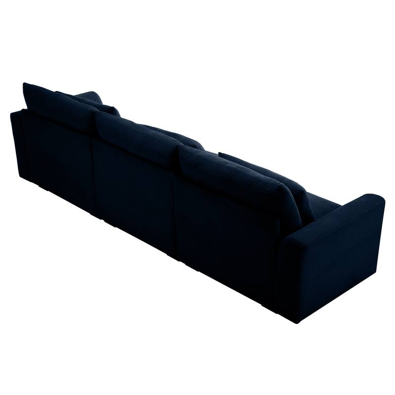 GDFStudio- Mark Corduroy Three-Seater Sofa