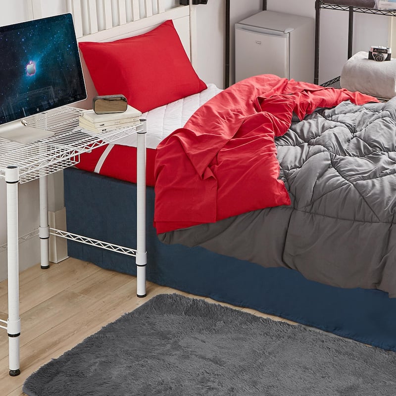 Suprima® Heavy Duty Carbon Steel Desk - Compact Size by DormCo