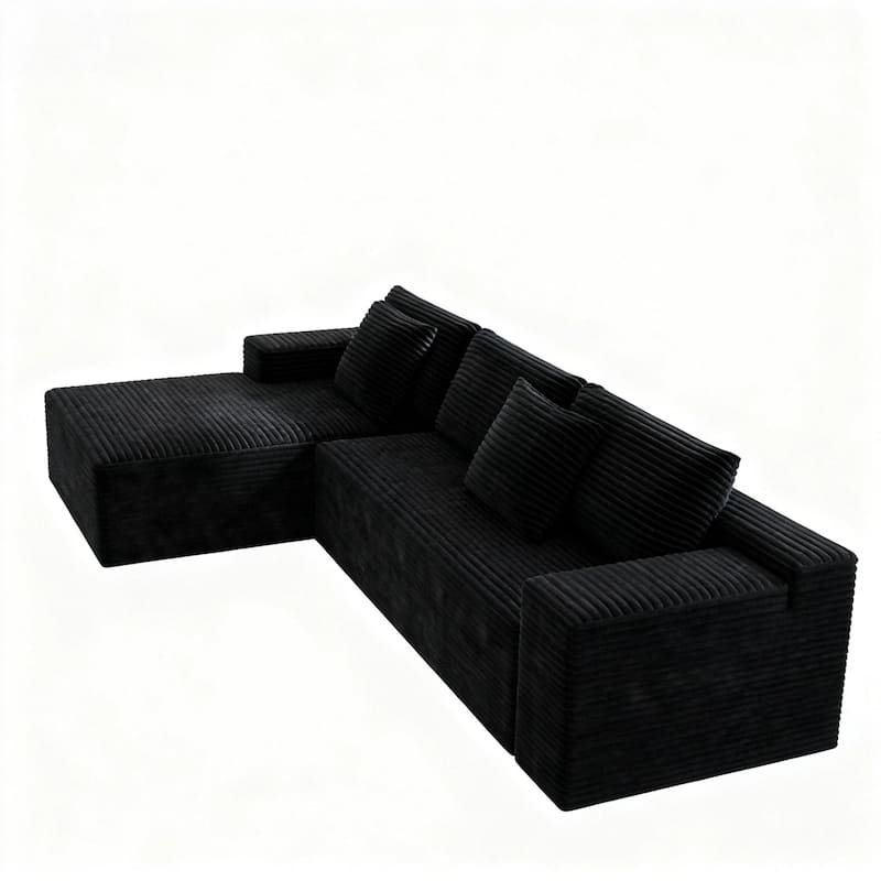 Modular Sectional Sofa Seat,Upholstered Compressed Couch