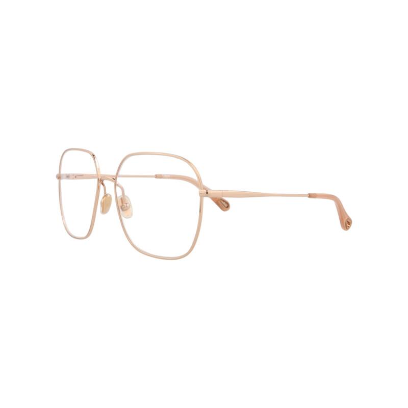 Chloé Square-Frame Metal Optical Frames