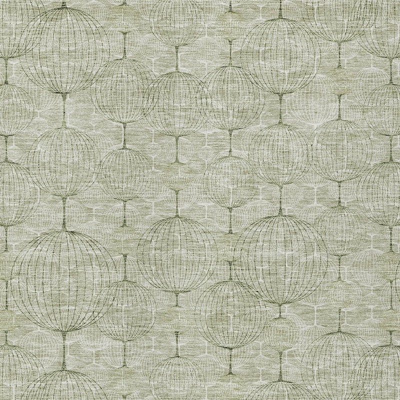 HomeRoots Geometric Transitional Rectangle Outdoor Rug