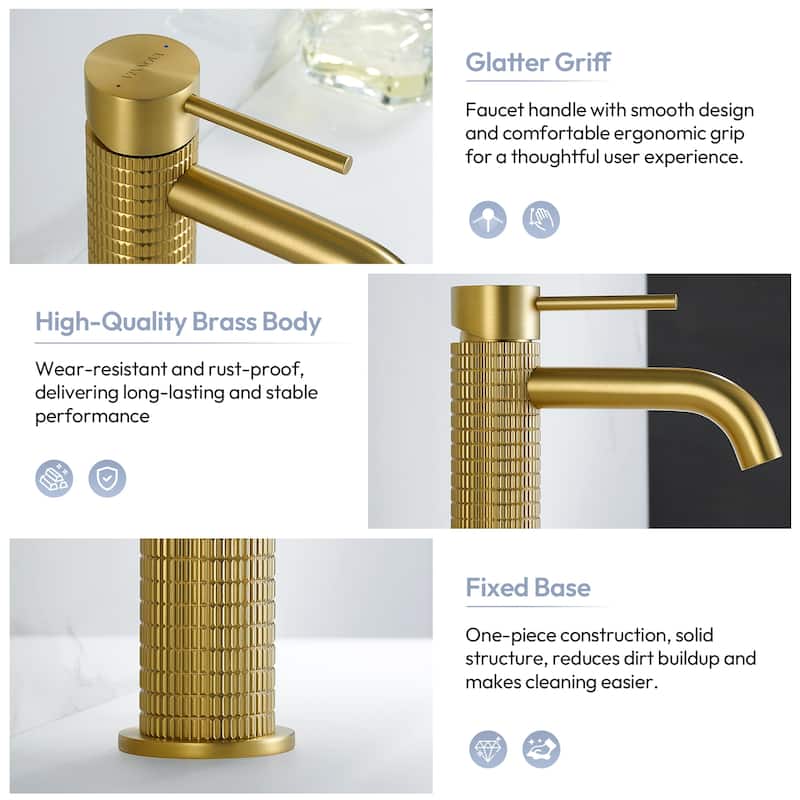 Mendavia Single-Handle Basin Bathroom Faucet