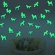 preview thumbnail 2 of 0, Walplus Peel and Stick Glow In The Dark Dog Wall Stickers Home Room Decor - 9pcs