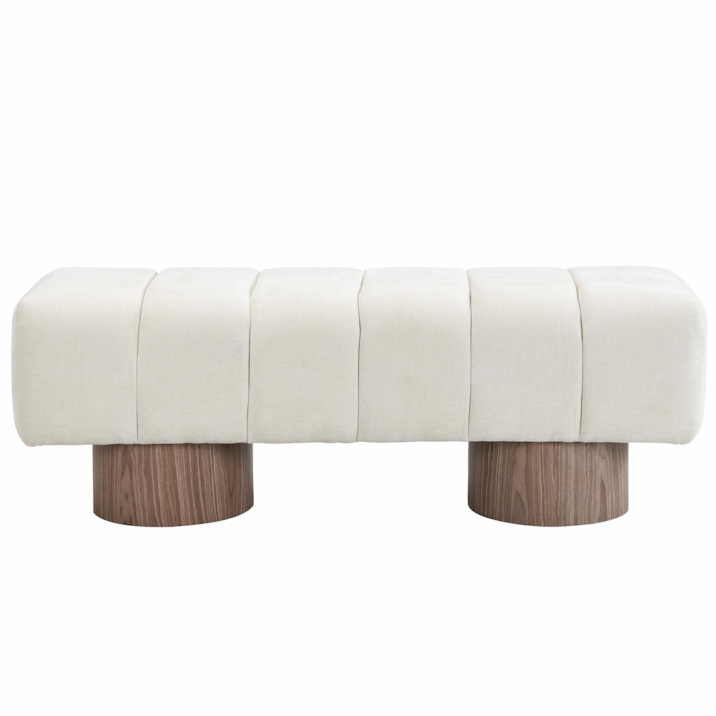 50" Chenille Bench