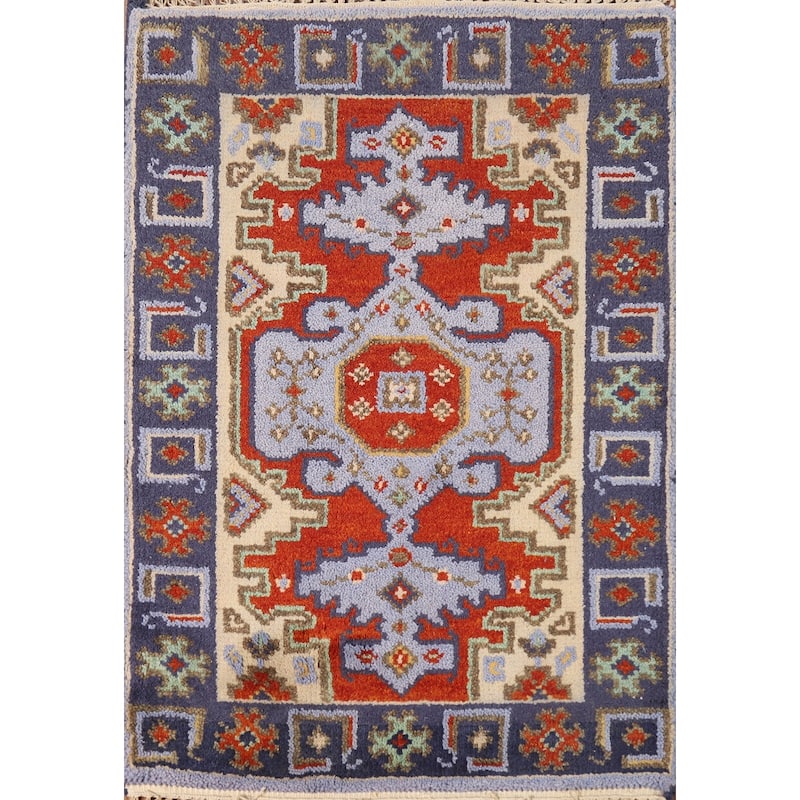 Viss Oriental Foyer Rug Handmade Wool Carpet - 2'0" x 3'0"