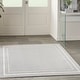 preview thumbnail 37 of 63, Nourison Essentials Indoor/Outdoor Solid Area Rug 5' Square - Grey/Ivory