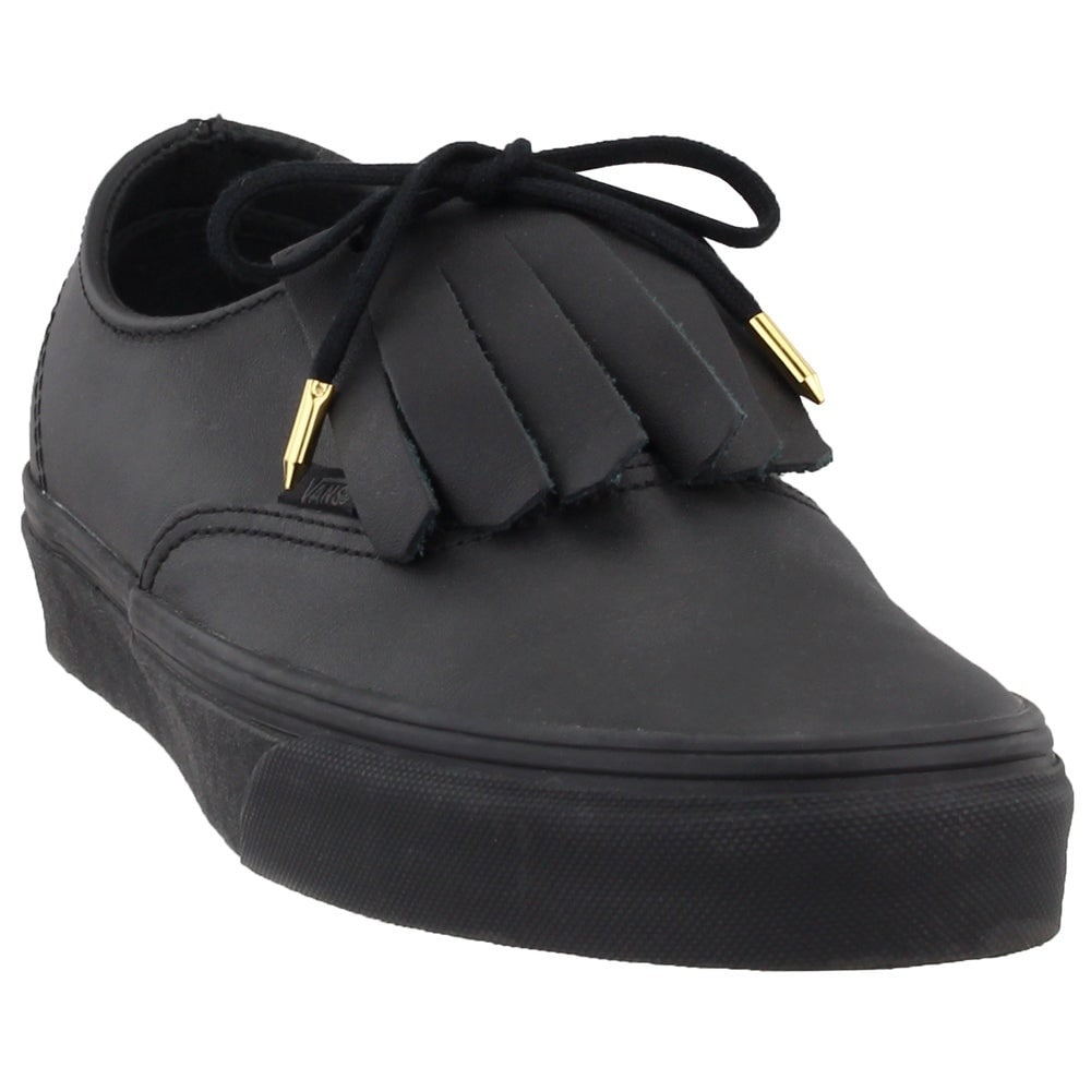 black vans womens cheap