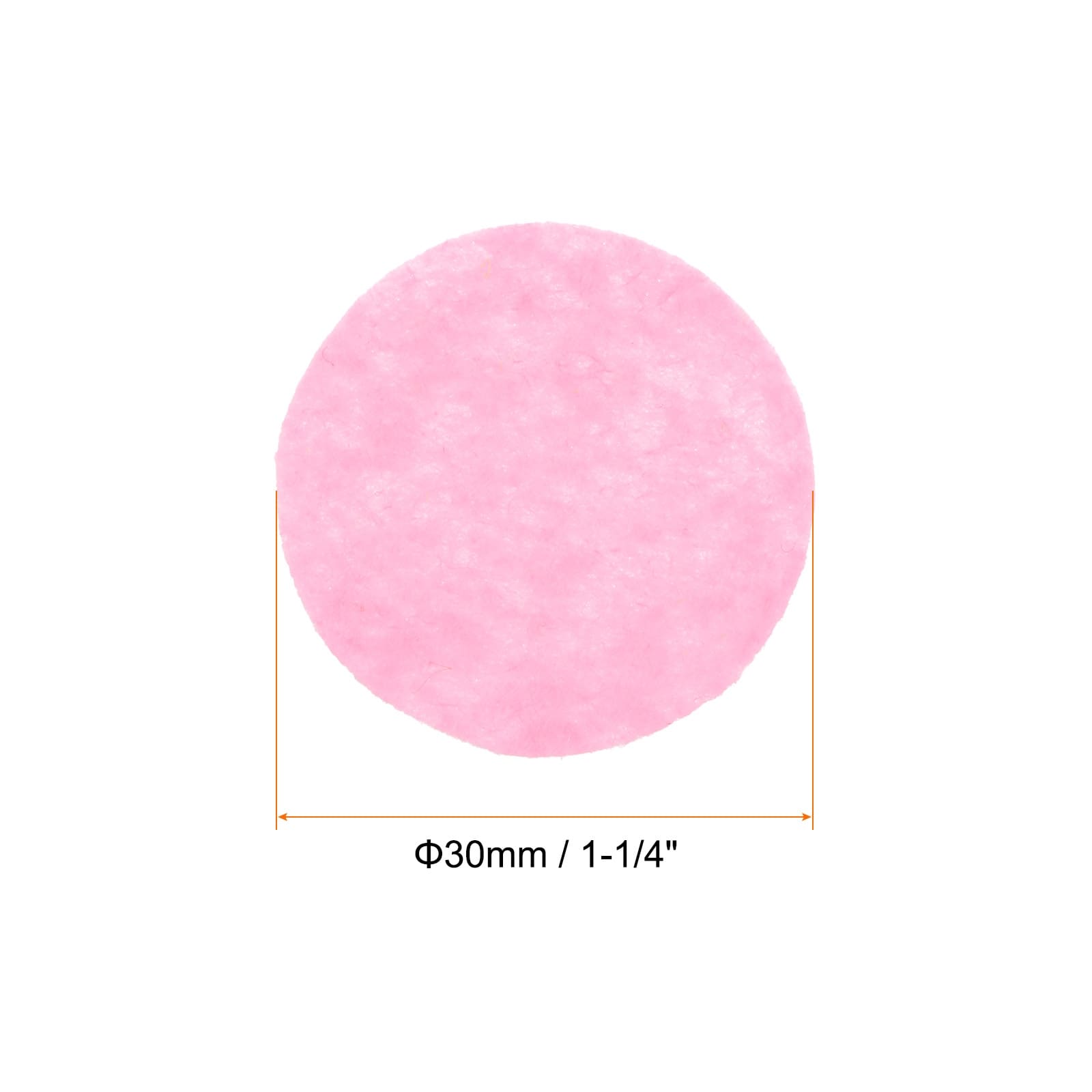 Round Felt Circles, Craft Felt Pads Non-Woven Fabric Pad