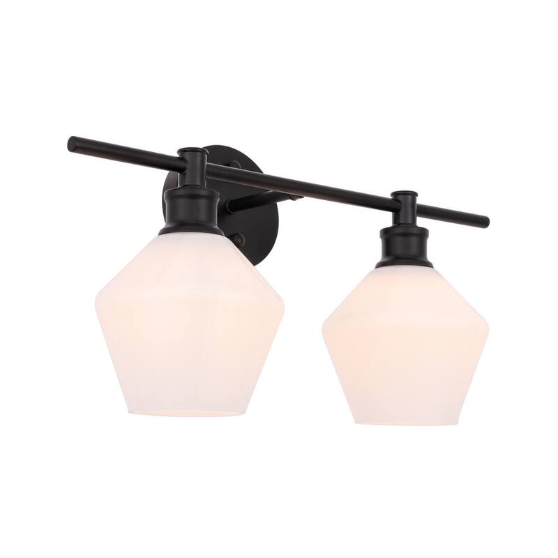 Gerald 2-Light Wall Sconce - 19.1/10.2 - 19.1/10.2