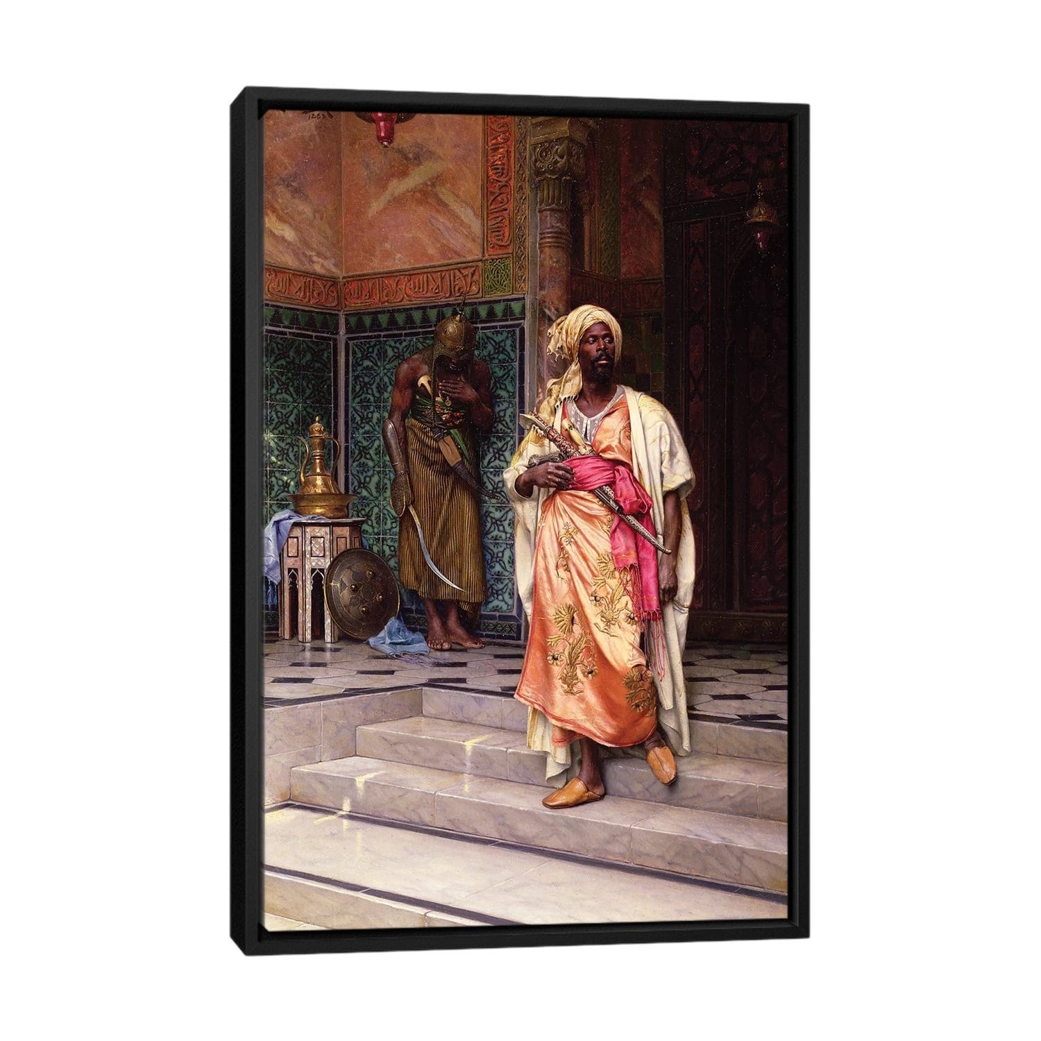 iCanvas "The Answer, 1883" by Ludwig Deutsch Framed Canvas Print