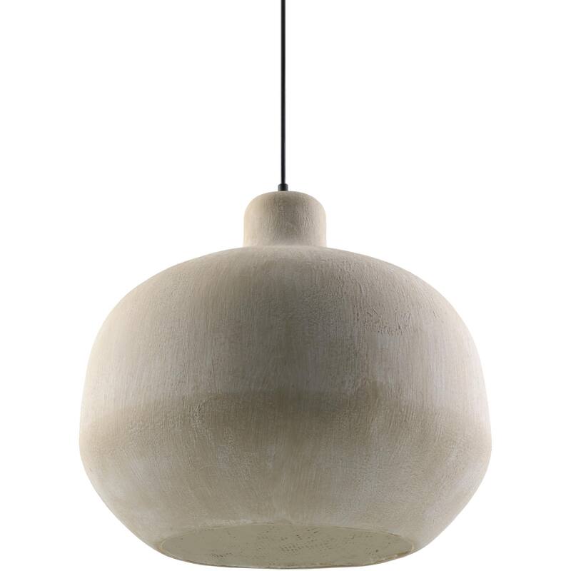 Livabliss Tokarahi Traditional Pendant - 18"L x 18"W x 16"H - Brown