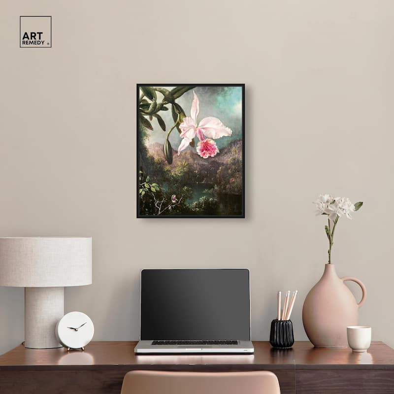 Orchid Blossoms 1873 Canvas by Art Remedy