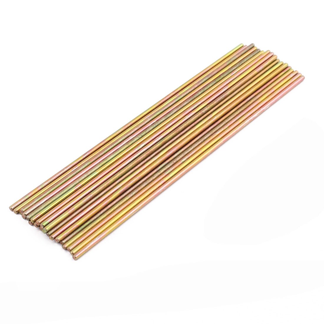 20Pcs Round Shaft Solid Durable Brass Rods Axles 3mm x 200mm