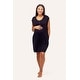 preview thumbnail 1 of 2, Clementine Maternity + Nursing Nightie Extra Large