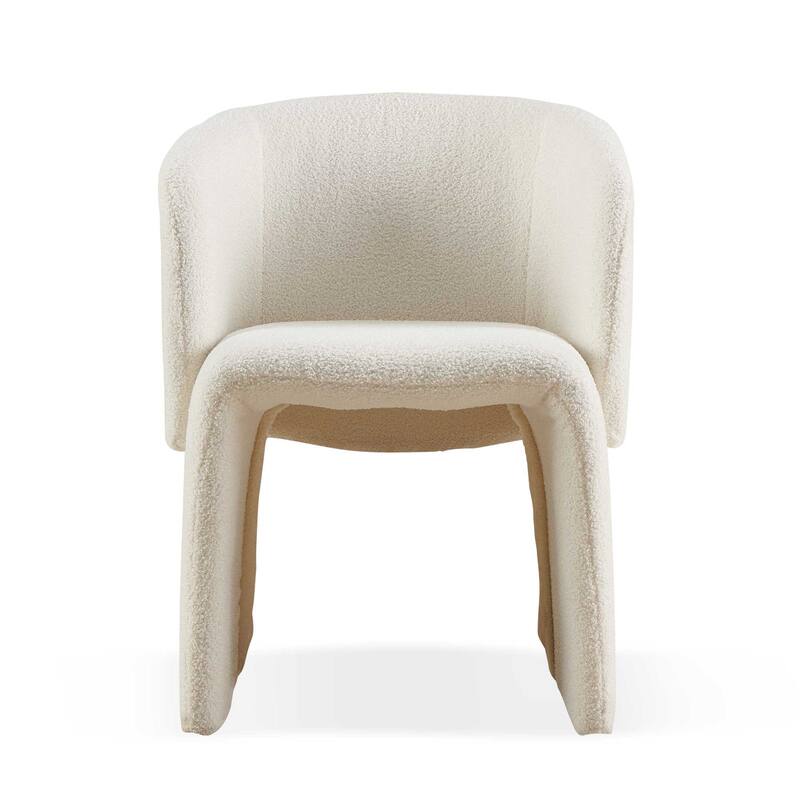 Modern Dining Chair Accent Chair Single Sofa Chair,Upholstered Side Chair Teddy Comfy Chair