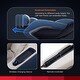 preview thumbnail 20 of 26, Ghaw Modern Faux Leather LED Zero Gravity Massage Chair with Bluetooth Speaker and USB Port by Furniture of America