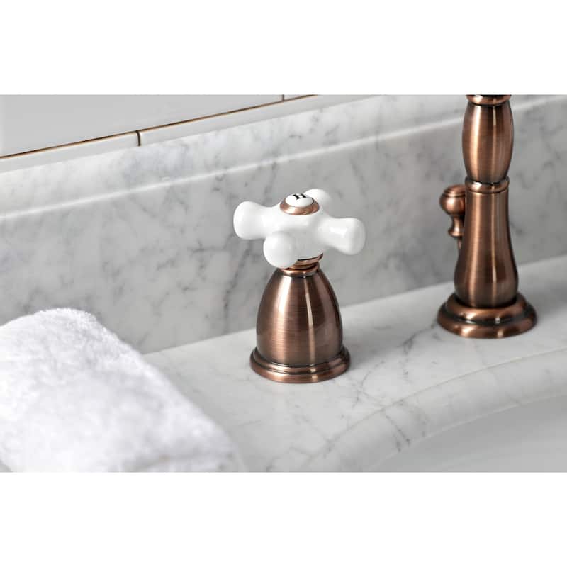 Kingston Brass Heritage 8 in. Widespread Bathroom Faucet