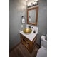 preview thumbnail 7 of 6, Eden Bath Venice Round Vessel Glass Sink - Golden