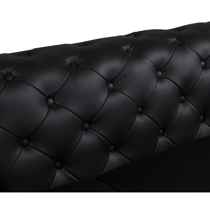 Top Grain 100% Italian Leather Loveseat