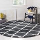 preview thumbnail 134 of 145, SAFAVIEH Hudson Shag Ariola Trellis 2-inch Thick Rug