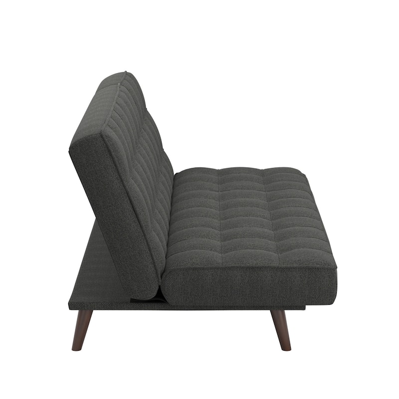 Halden Transitional Chenille Tufted Futon by iNSPIRE Q Modern