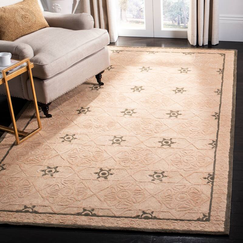 SAFAVIEH Handmade Newport Citlali Modern Cotton Rug - 8'6" x 11'6" - Creme/Ivory