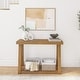 preview thumbnail 2 of 6, Plank and Beam Classic Console Table with Shelf - 46"
