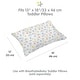 preview thumbnail 3 of 42, BreathableBaby Cotton Percale Pillowcase, For 13" x 18"/33 x 46 cm Toddler Pillow, Prints (2-Pack)
