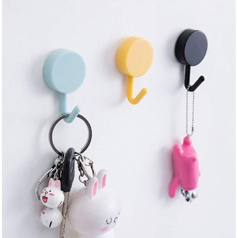 10Piece HeavyDuty SelfAdhesive Wall Hooks On Sale Bed Bath