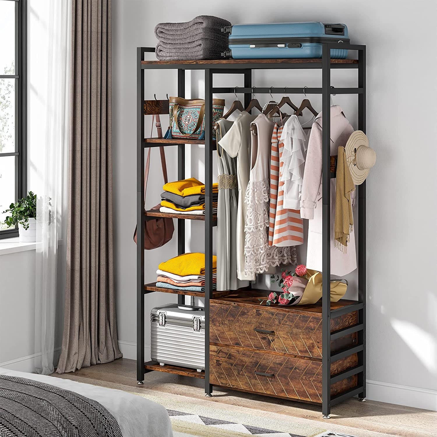 https://ak1.ostkcdn.com/images/products/is/images/direct/0e94666ca61e6d6c3e606b019c986e29f0b2b058/Freestanding-Closet-Organizer%2C-Clothes-Rack-with-Drawers%2C-Garment-Rack-Hanging-Clothing-Wardrobe-Storage-Closet-for-Bedroom.jpg