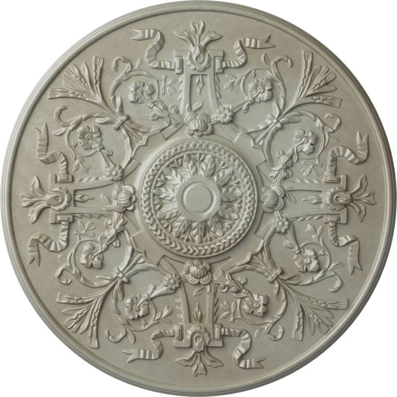 33"OD x 1 3/4"P Versailles Ceiling Medallion