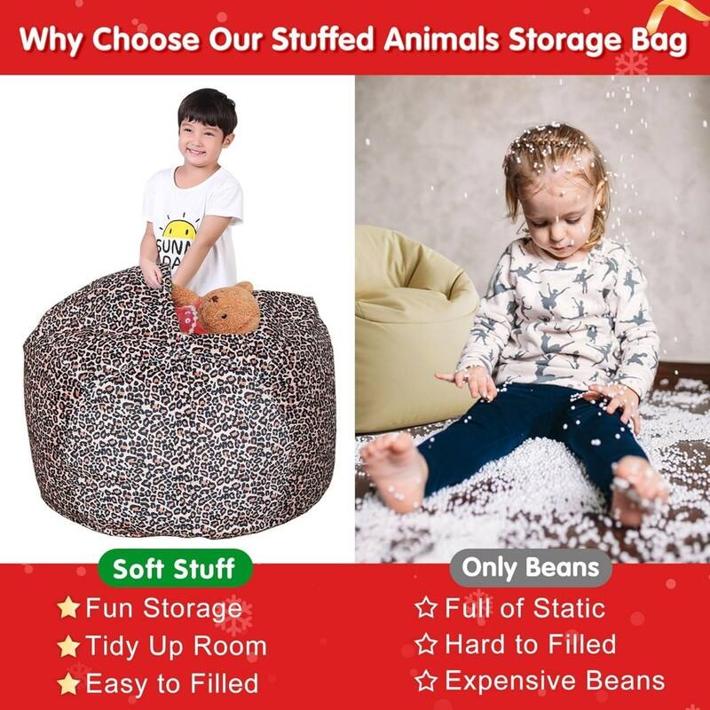 Zipper Storage BeanBag Cover (No Beans) Large