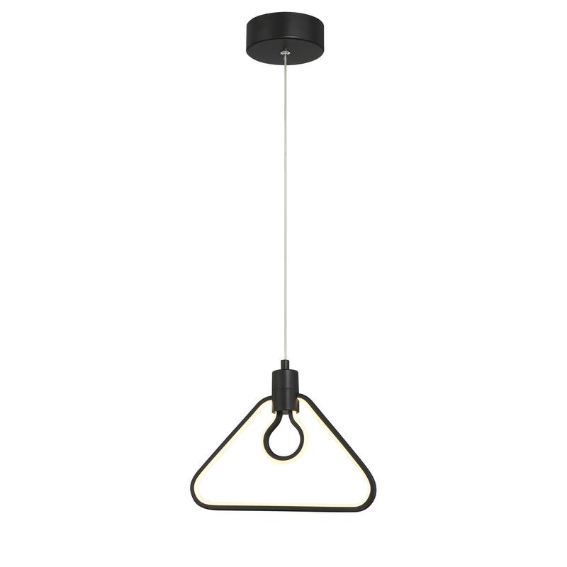 Kovacs P1905-L Edisons Outline 11" Wide LED Abstract Pendant