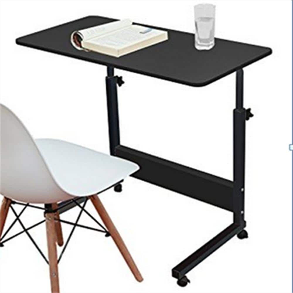 Removable E1 15MM Chipboard & Steel Side Table with Baffle Black