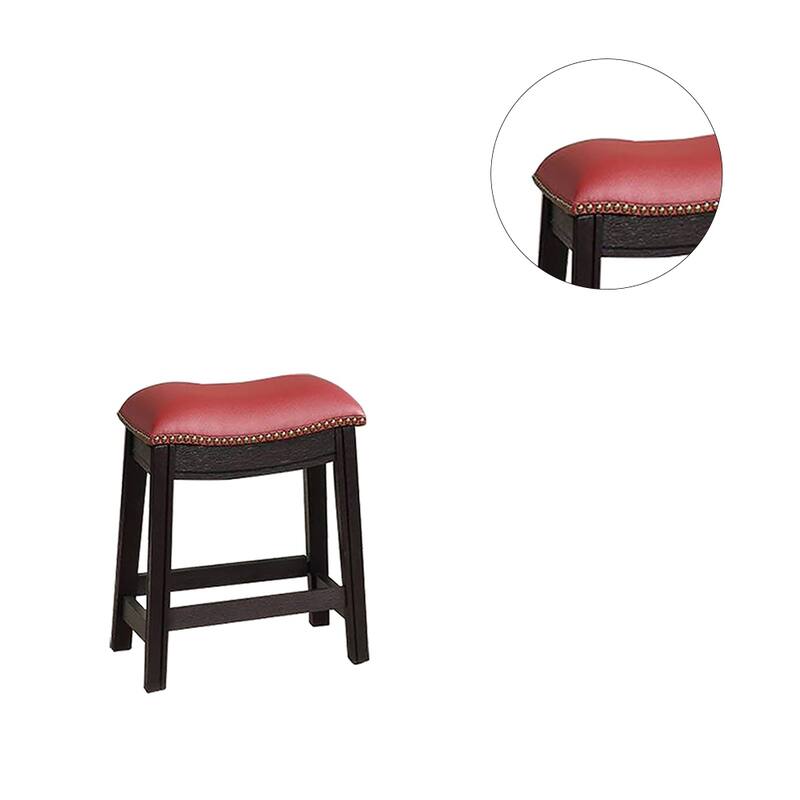 Black Pu Upholstery Bar Stool