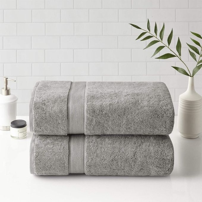 800GSM Extra Large Bath Towels (34“ x 68” 2-Pack) 100% Cotton Bath Towel Set Highly Absorbent Hotel Spa Quality - 68