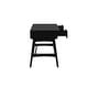preview thumbnail 6 of 15, Lamine Rattan Mid-Century Desk