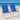 Reclining 4-Position Oversize Beach Chair, Blue