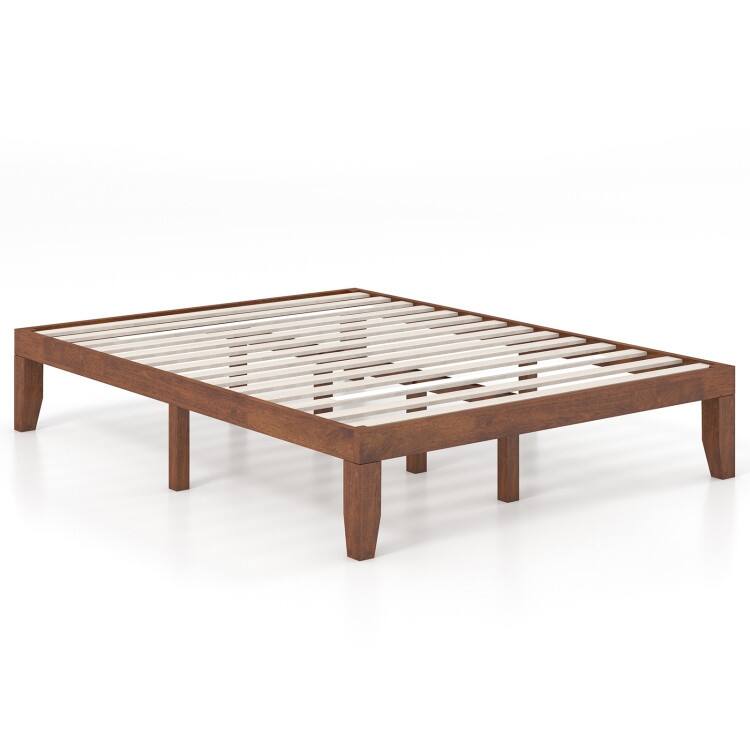 Queen Size 14" Wooden Bed Mattress Frame