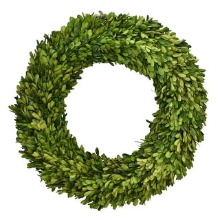 Preserved Boxwood Country Manor Wreath - Round - On Sale - Bed Bath ...