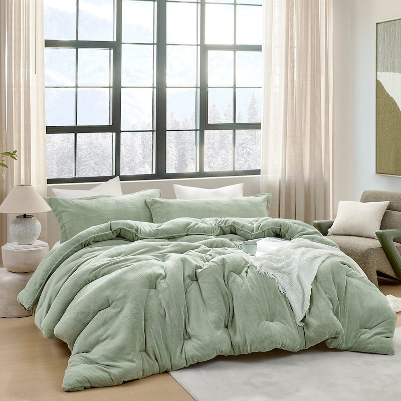 Warmer than Warm® - Coma Inducer® Oversized Comforter Set - Desert Sage - Queen