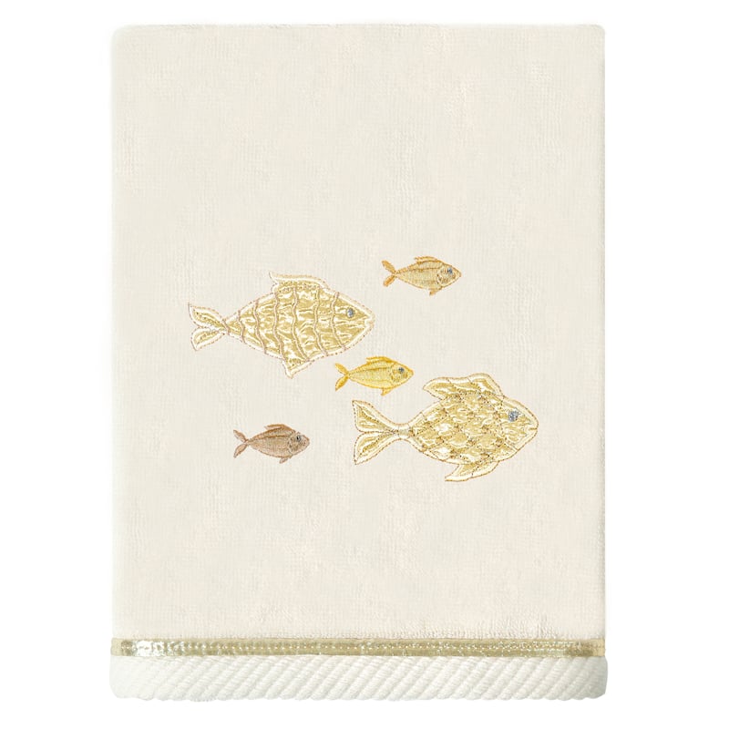 Authentic Hotel and Spa Turkish Cotton Figi 3PC Embellished Towel Set