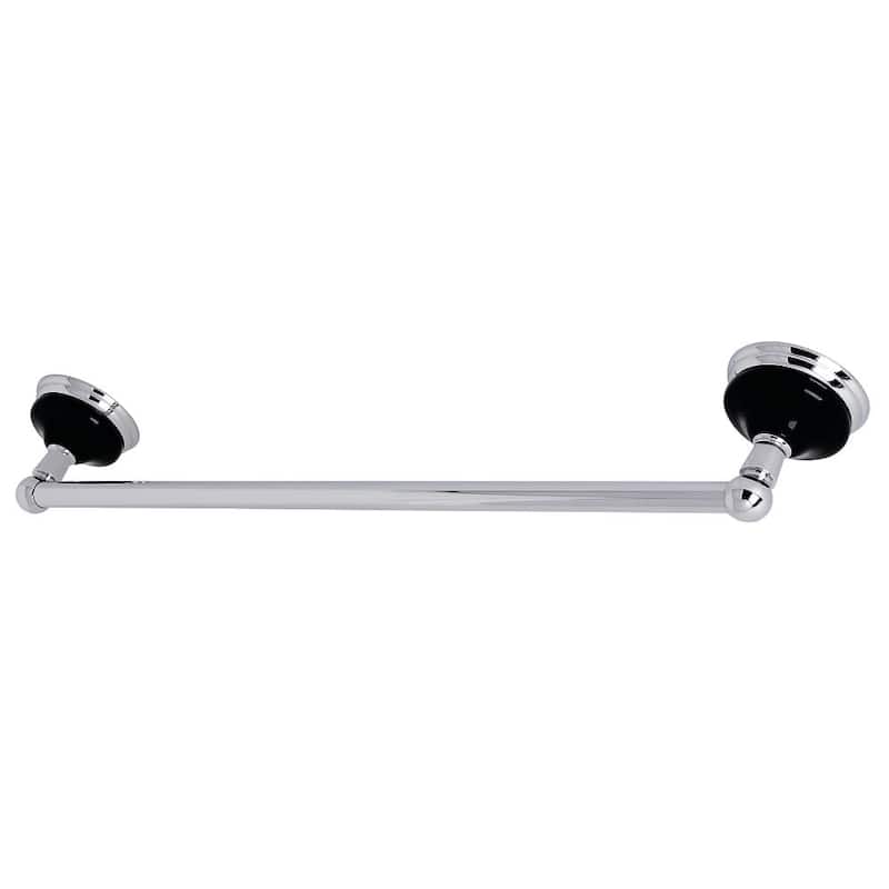 Kingston Brass Water Onyx 18" Towel Bar - Polished Chrome