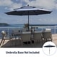 preview thumbnail 12 of 58, 10ft Patio Market Umbrella with Double Airvent
