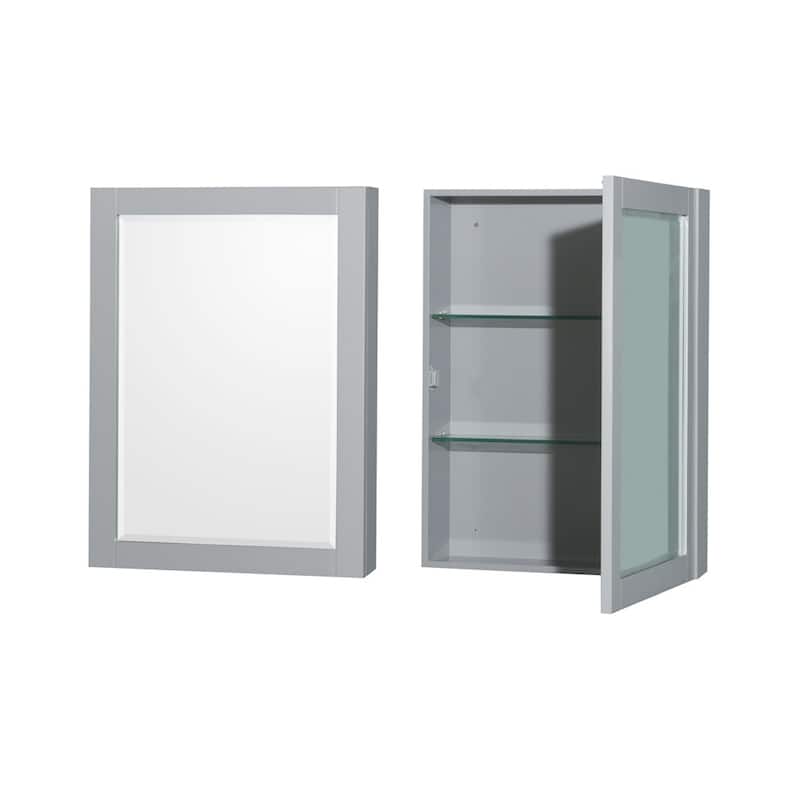 Wyndham Collection Sheffield 60" Hardwood Vanity Cabinet and Two 24"