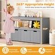 preview thumbnail 17 of 30, 3-Drawer Storage Cabinet with Slide-Out Drawers and Wheels for Multi-Functional Home Organizer - 40" x 13" x 24.5" (L x W x H)