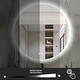 preview thumbnail 7 of 9, Round Frameless Wall Mount Anti Fog LED Light Bathroom Vanity Mirror