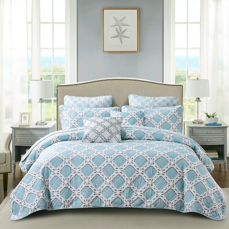 Serenta 7-piece Bedspread Quilt Set